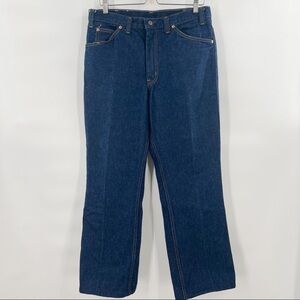 Gwg vintage dark wash straight leg jeans size 34